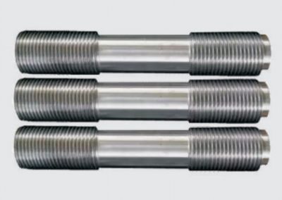 Split face stud